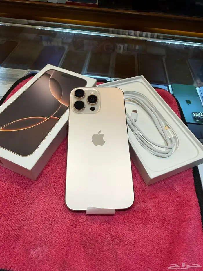 آيفون 16 برو ماكس 512 قيقاء جديد نو اكت  مع كرتونه 1