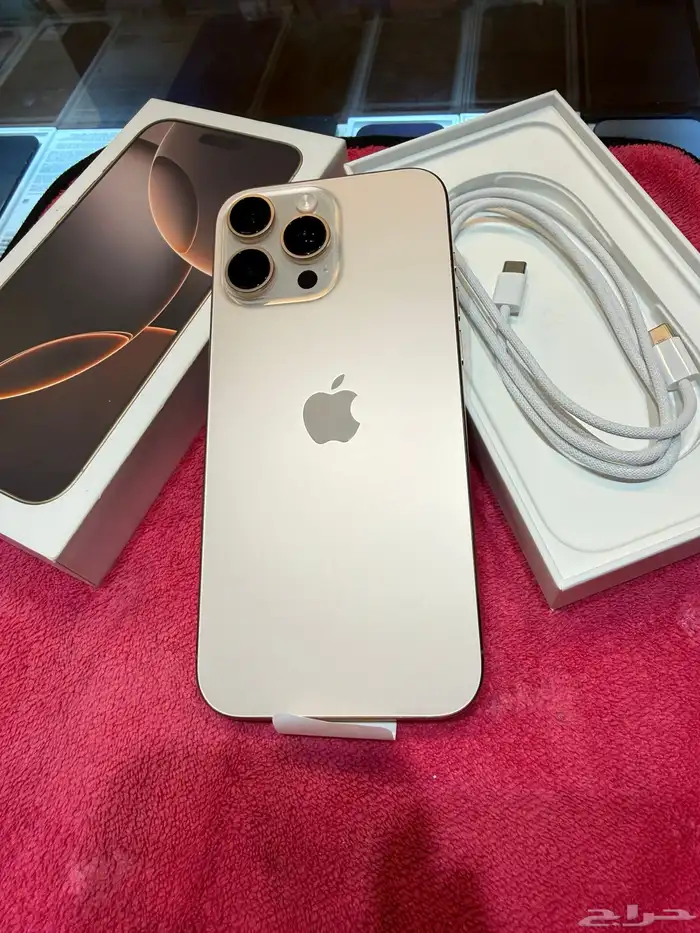 آيفون 16 برو ماكس 512 قيقاء جديد نو اكت  مع كرتونه 2