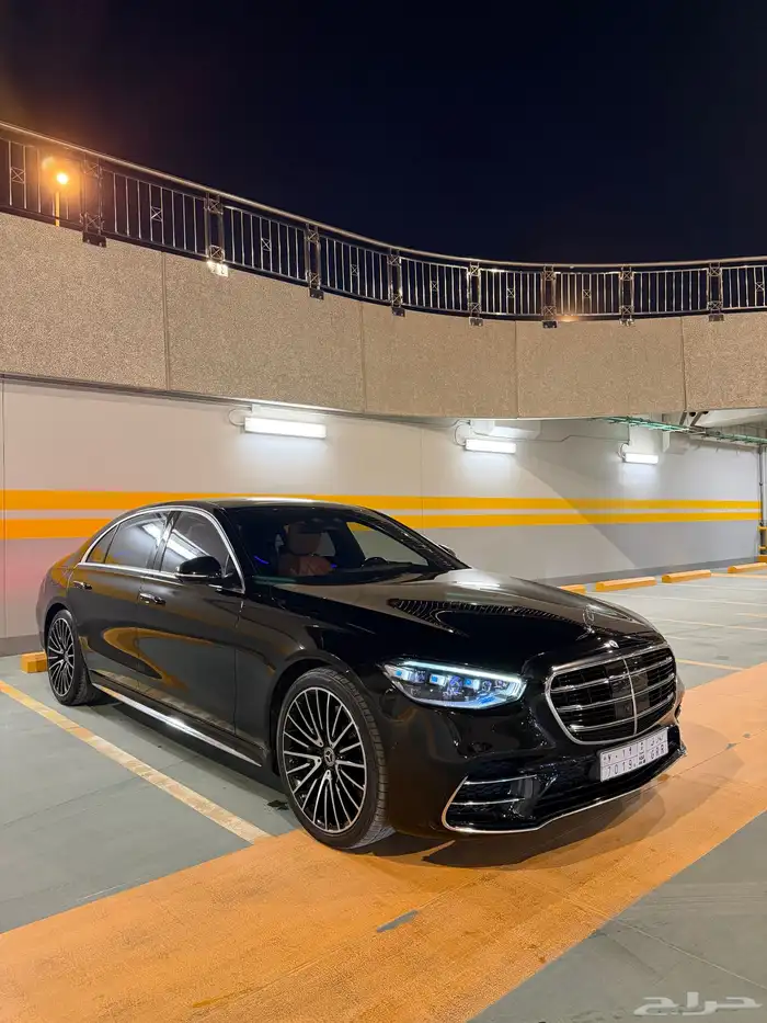 مرسدس S450 2023 جفالي اسود ملكي 1
