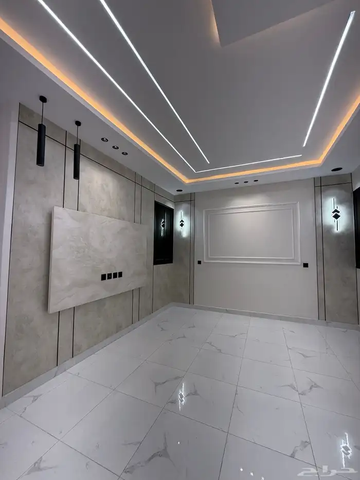 للبيع بحي الضيافة شقق أرضي وعلوي بسطح موقع كامل الخدمات 11