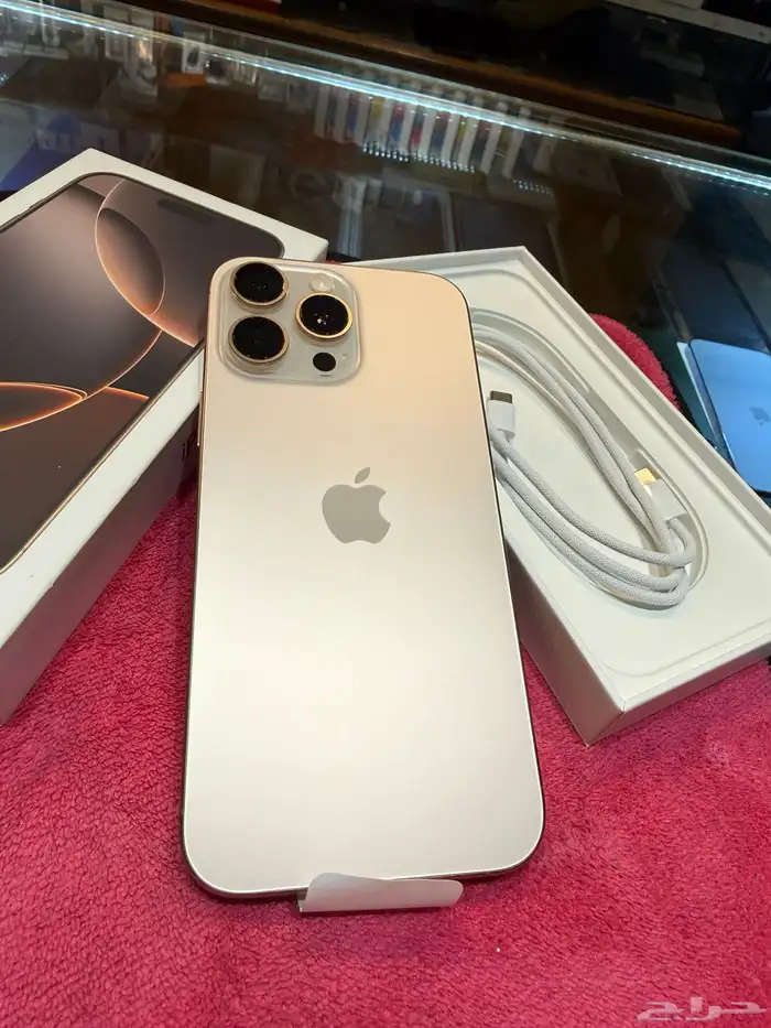 آيفون 16 برو ماكس 512 قيقاء جديد نو اكت  مع كرتونه 5