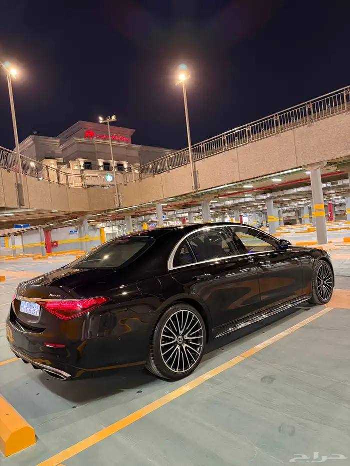 مرسدس S450 2023 جفالي اسود ملكي 2