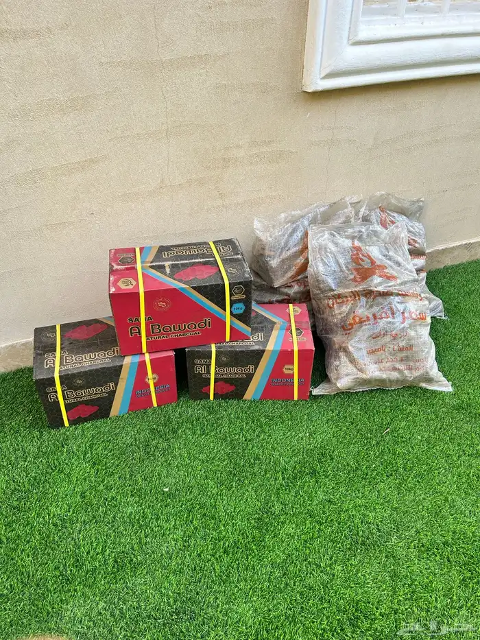 فحم وحطب عشره كيللو 3