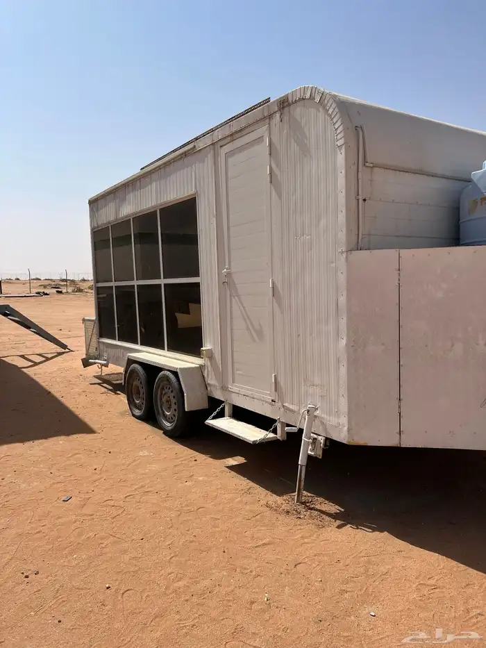 كرفان شبه جديد استعمال مرتين فقط 1