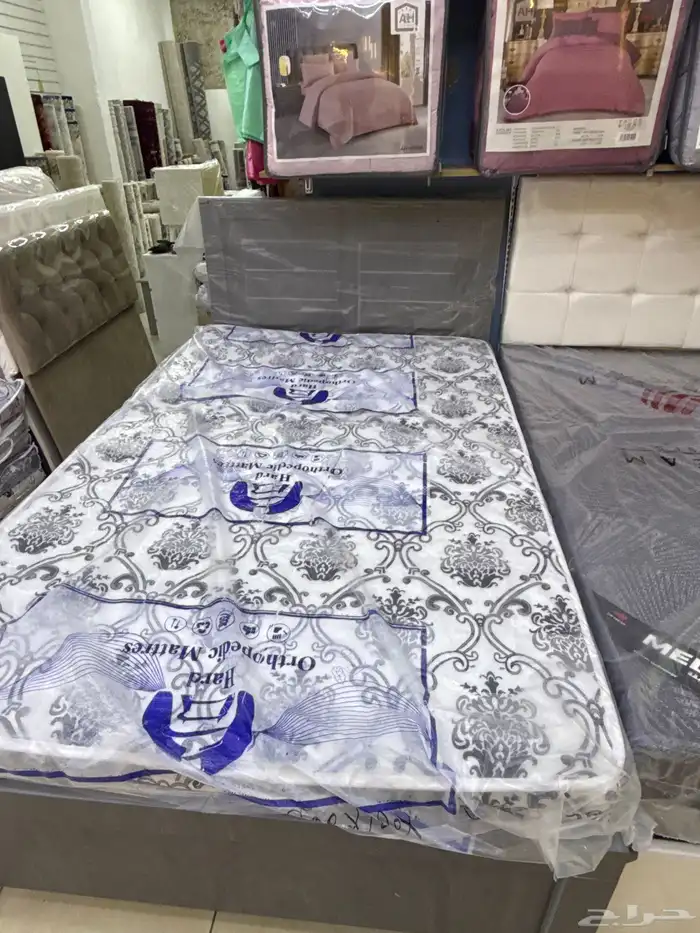 سرير حديد مراتب طاره سرير خشب لحافت اي شي تبون موجود 4