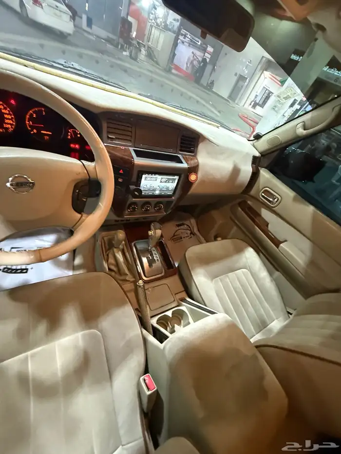 باترول سوبر سفاري فتك نيسان2008 فل كامل تماتيك صالون ذهبي 12
