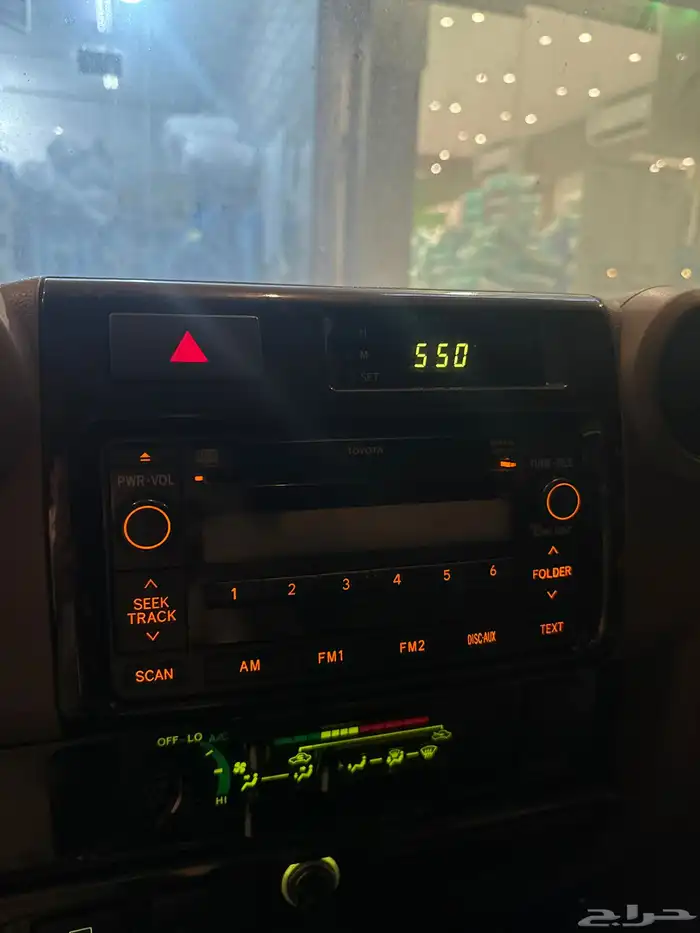 مسجل تيوتا اف جي نظيف 1