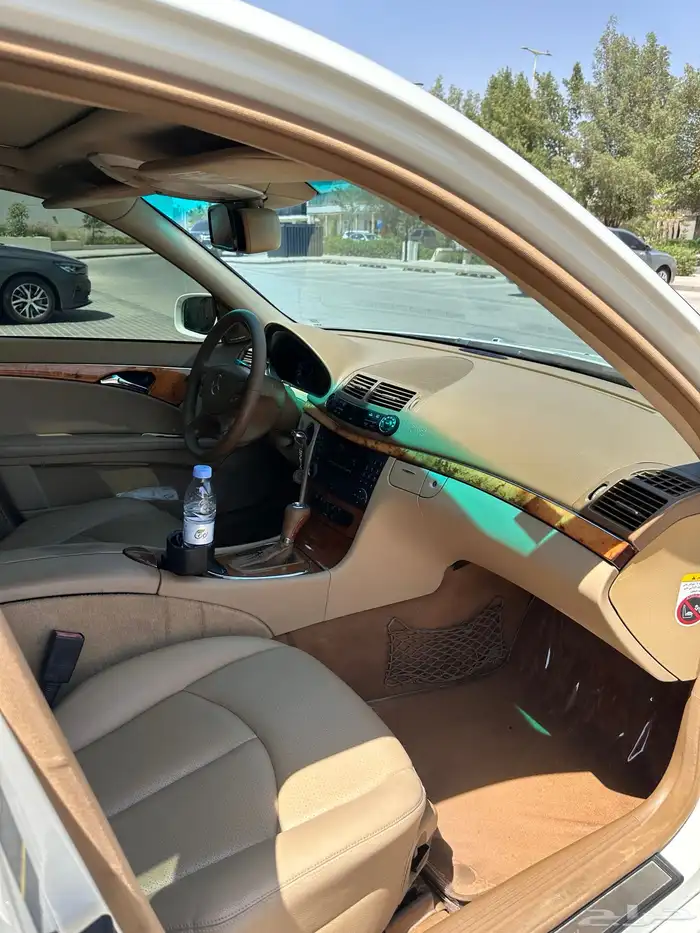 مرسيدس E230 موديل 2007 نظيفة جد ا   كيت AMG E63 13