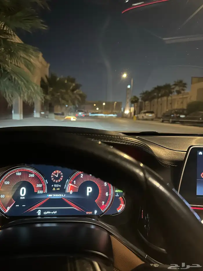 bmw 740li M بحالة الوكالة 5