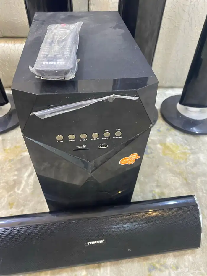 ستريو منزلي 6 قطع جديد 2