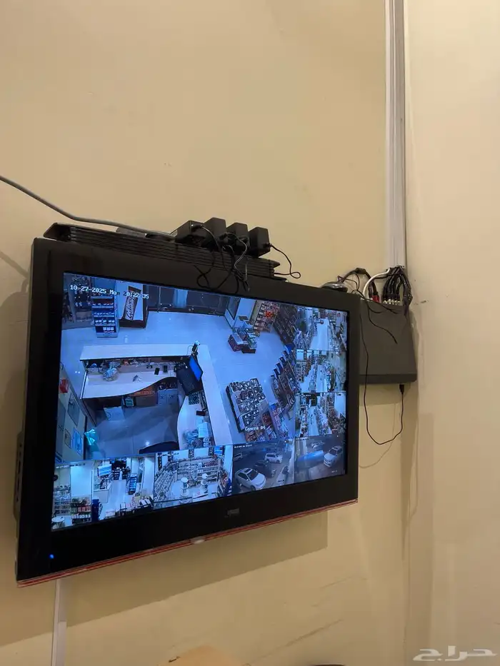 جهاز كاشير و مكتب وكاميرات للبيع 2