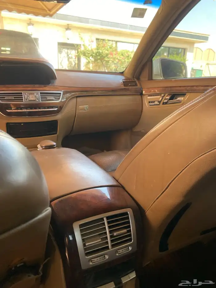 مرسيدس S350 موديل 2006 مقلوب 2013 6