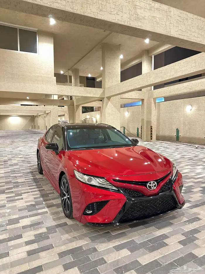 كامري 2019 فل كامل 6 سلندر se احمر سقف اسود وارد عبداللطيف 4