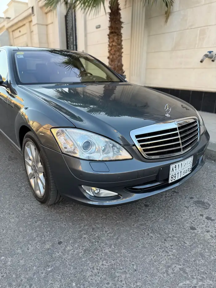 مرسيدس 2008 مخزنه ماشيه 21 الف وكاله 1