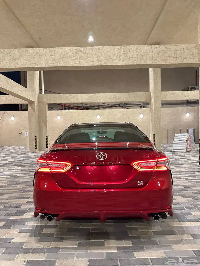 كامري 2019 فل كامل 6 سلندر se احمر سقف اسود وارد عبداللطيف 19