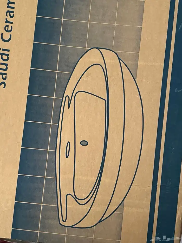 مغاسل من الخزف السعودي جديده بكرتونها عندي 2بس 0