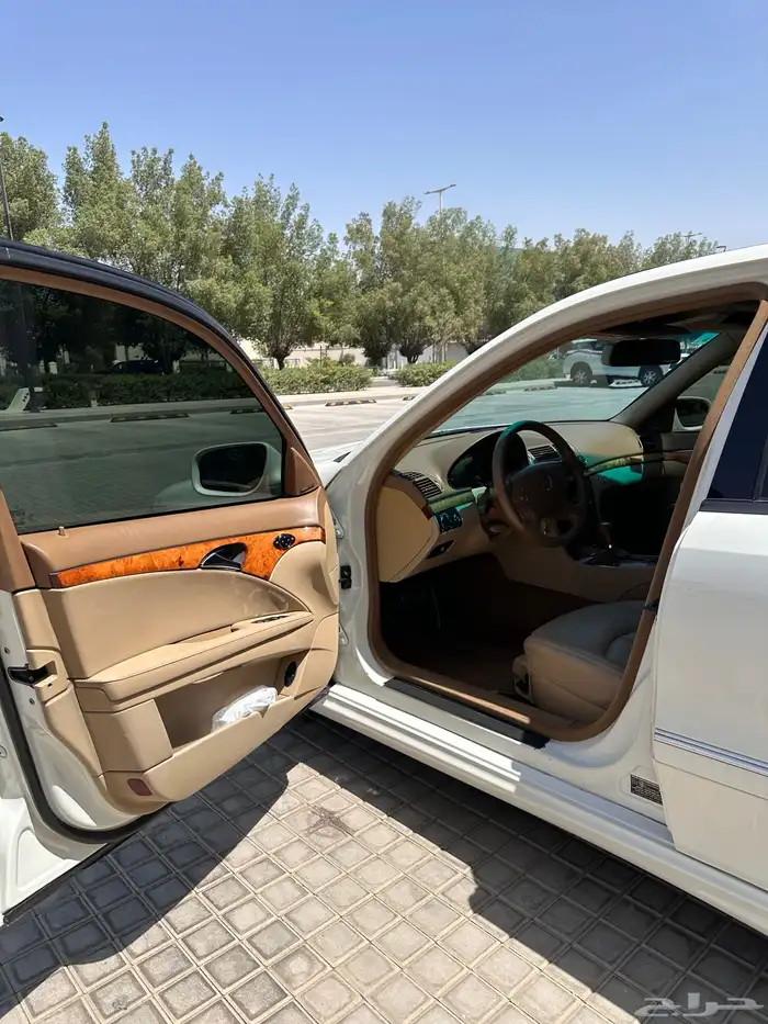 مرسيدس E230 موديل 2007 نظيفة جد ا   كيت AMG E63 6
