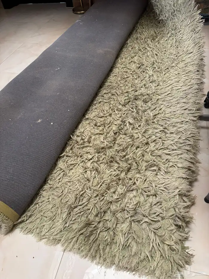 سجاد أخضر 3 4 متر للبيع  السعر 10 ريال فقط 2