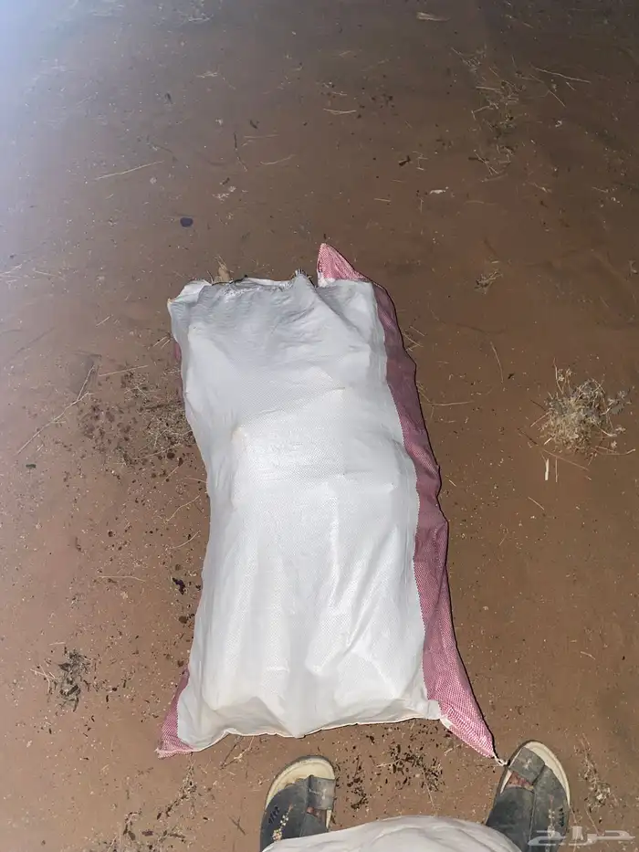 سلام عليك خياش طيبه نضيفه فيه40كيلو وفيها 10كيلو 0