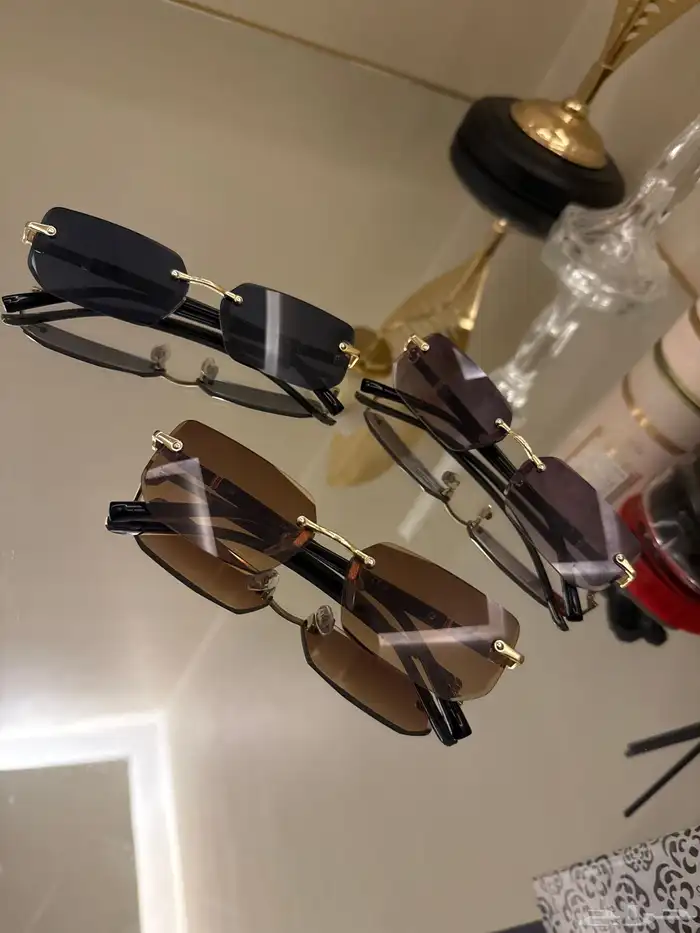 نظارات موديل السنه ذي بدون اطار 0