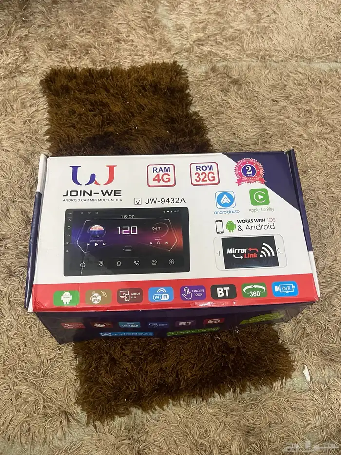 شاشة سيارة مقاس 10.2 جديدة استخدام يومين فقط 0