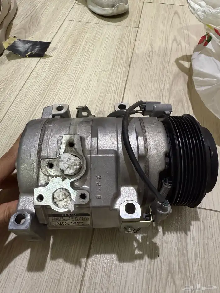 كمبريسر برادو شبه جديد استخدام شهرين فقط 3