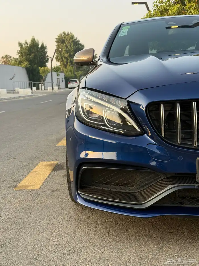 مرسيدس c63 الممشى قليل 2016 14