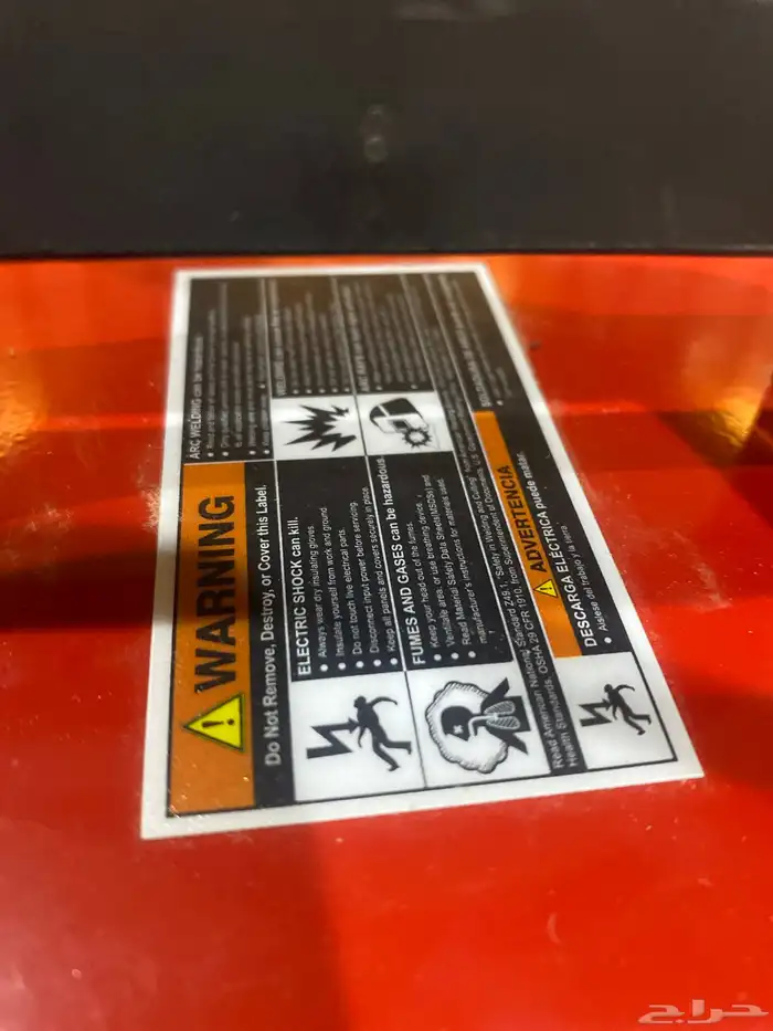 مكينة لحام جديده بكرتونها حجم صغير قوة 500 عرض 250 ريال 6