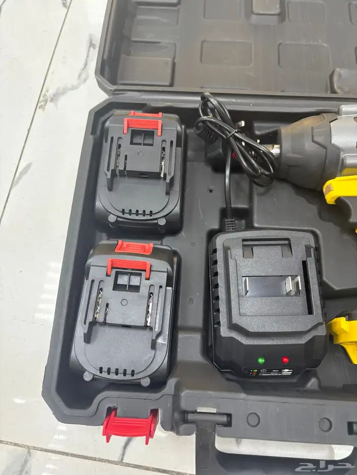 دريل مفتاح مفك حبات مسامير كفرات قوي ممتاز شحن قوة 700 نيوتن 2