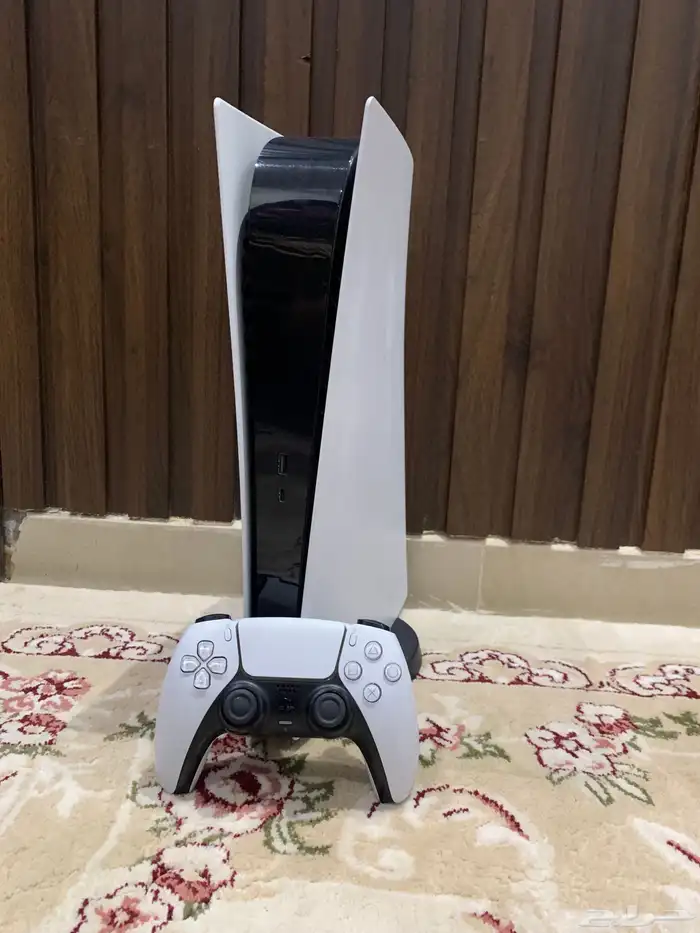 بلايستيشن 5 ديجتال مع يد وقاعدته والاسلك 0
