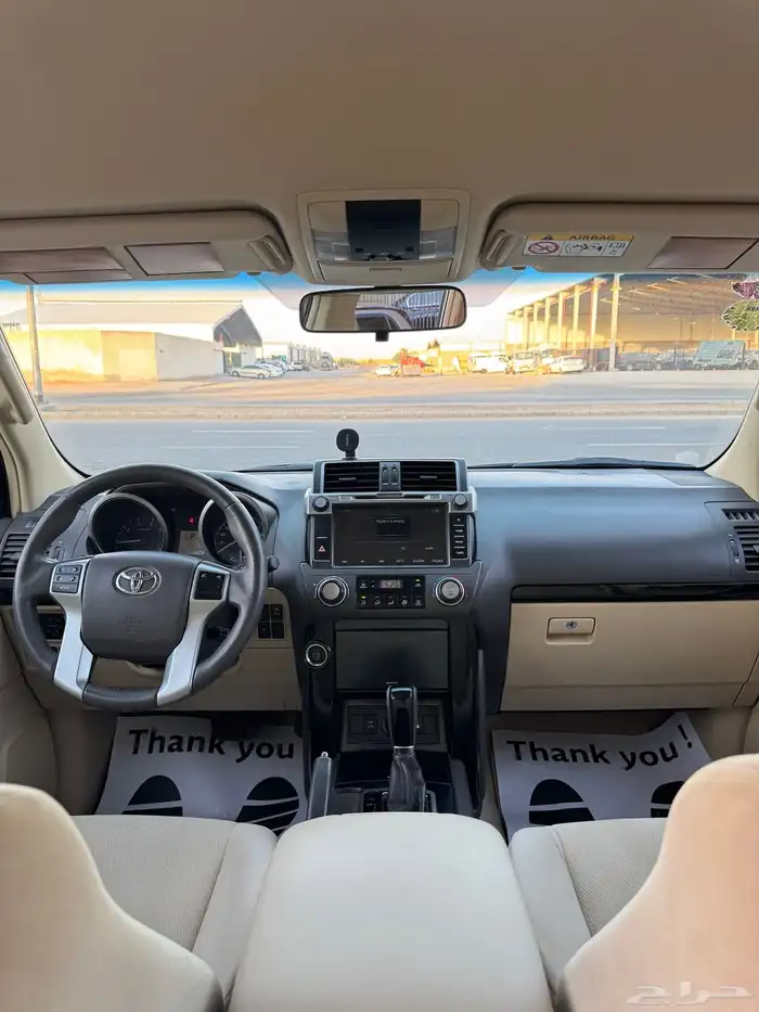 للبيع تويوتا برادو 2016 - 6 سلندر - بحالة الوكاله 7