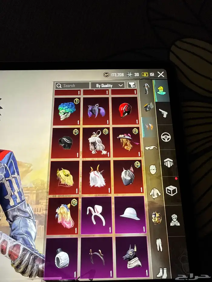 حساب ببجي للبيع مستعجل 15