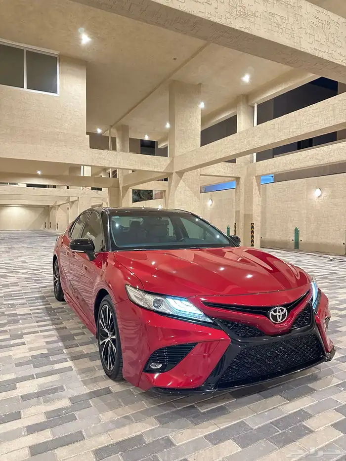 كامري 2019 فل كامل 6 سلندر se احمر سقف اسود وارد عبداللطيف 22