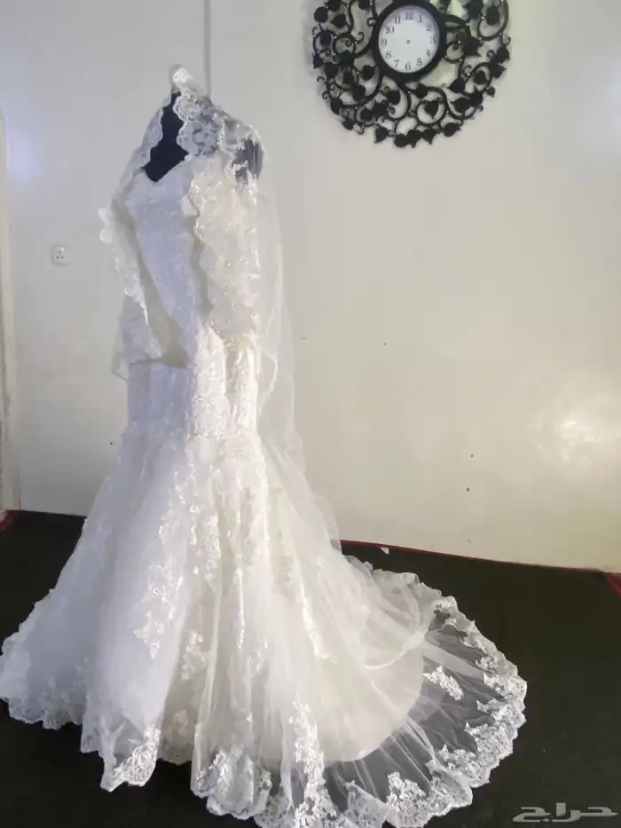 فستان زواج للبيع دانتيل ماسك ميديم 0