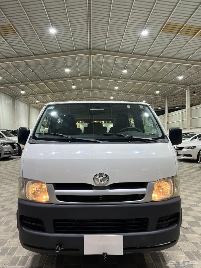 للبيع تويوتا هايس موديل 2007 بنزين (شبه أصفار) مخزن 1