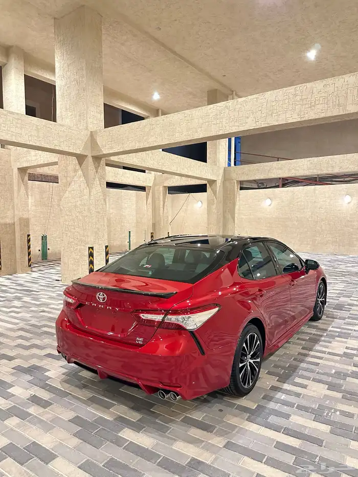 كامري 2019 فل كامل 6 سلندر se احمر سقف اسود وارد عبداللطيف 7