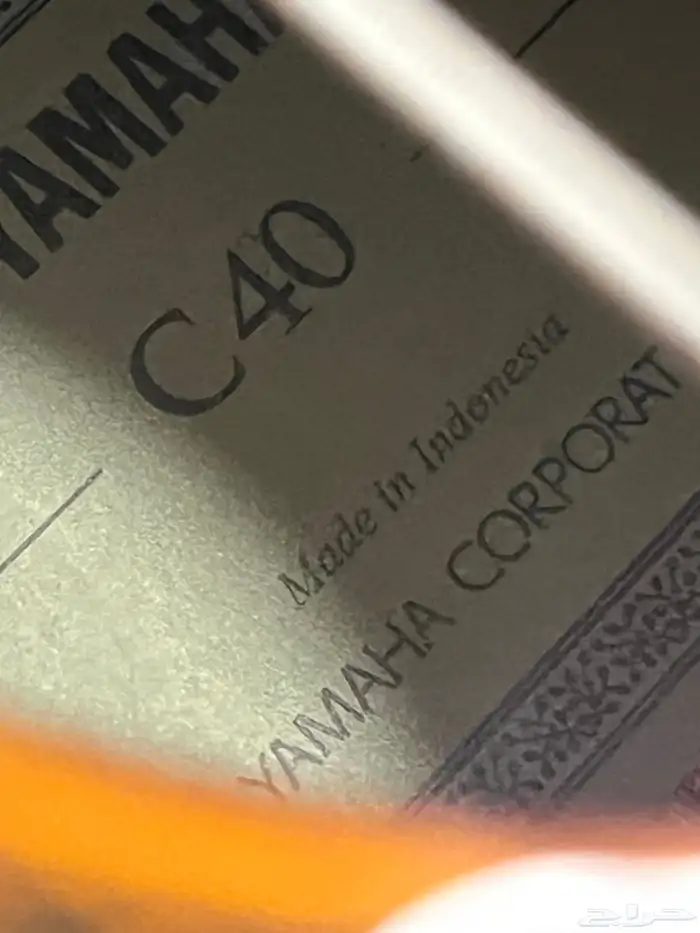 قيتار ياماها سي 40 استخدام اقل من اسبوع نظيف 2