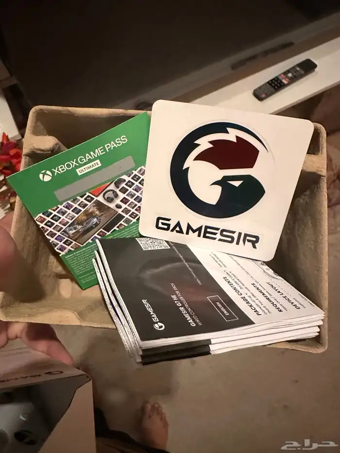 يد كمبيوتر من جيمزر وميكرو سوفت شبه جديد استخدام اسبوع 14