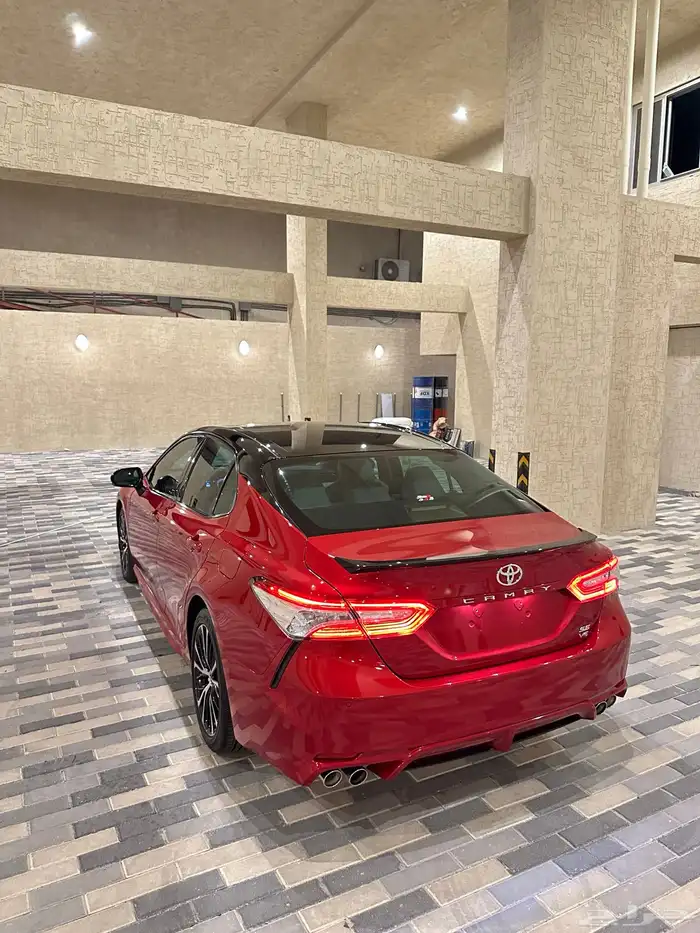 كامري 2019 فل كامل 6 سلندر se احمر سقف اسود وارد عبداللطيف 20