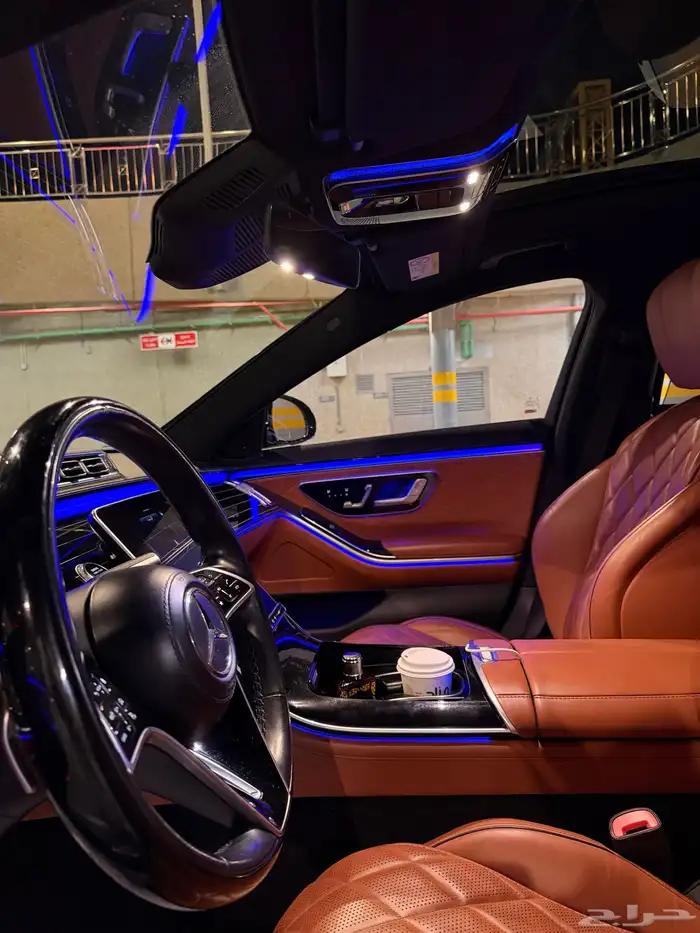 مرسدس S450 2023 جفالي اسود ملكي 21