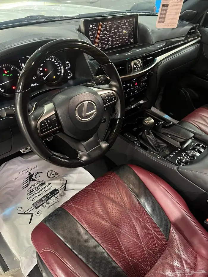 جيب لكزس LX570 2021 بلاك اديشن شبه جديد ( عبداللطيف جميل ) 6