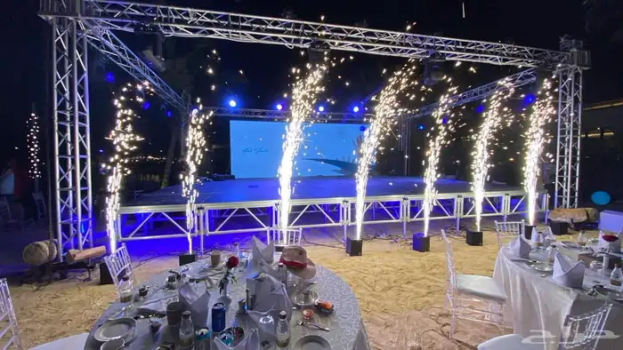 افتتاحات محلات تراس بيمات ستي كلر كشافات ليزر مسرح 73