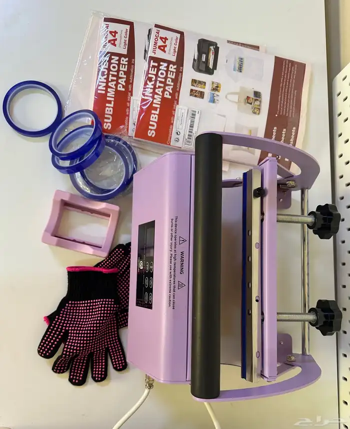 مكبس حراري للأكواب والمقات 0