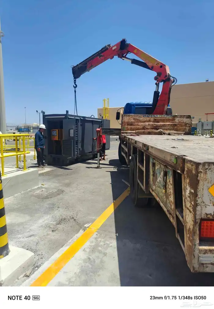 ونش كرين سطح للايجار يومى و شهرى داحل جده 5