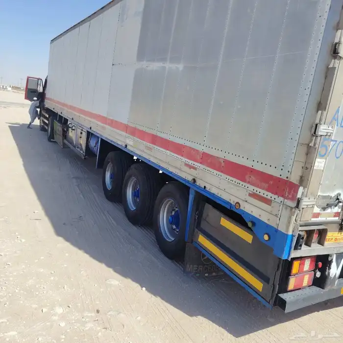 براد امريكي 14 متر 40 ارتفاع مترين 65 كفرات جديده محاور بيبي 2