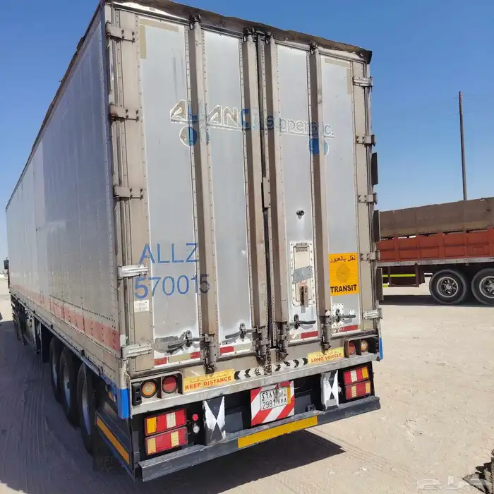 براد امريكي 14 متر 40 ارتفاع مترين 65 كفرات جديده محاور بيبي 1