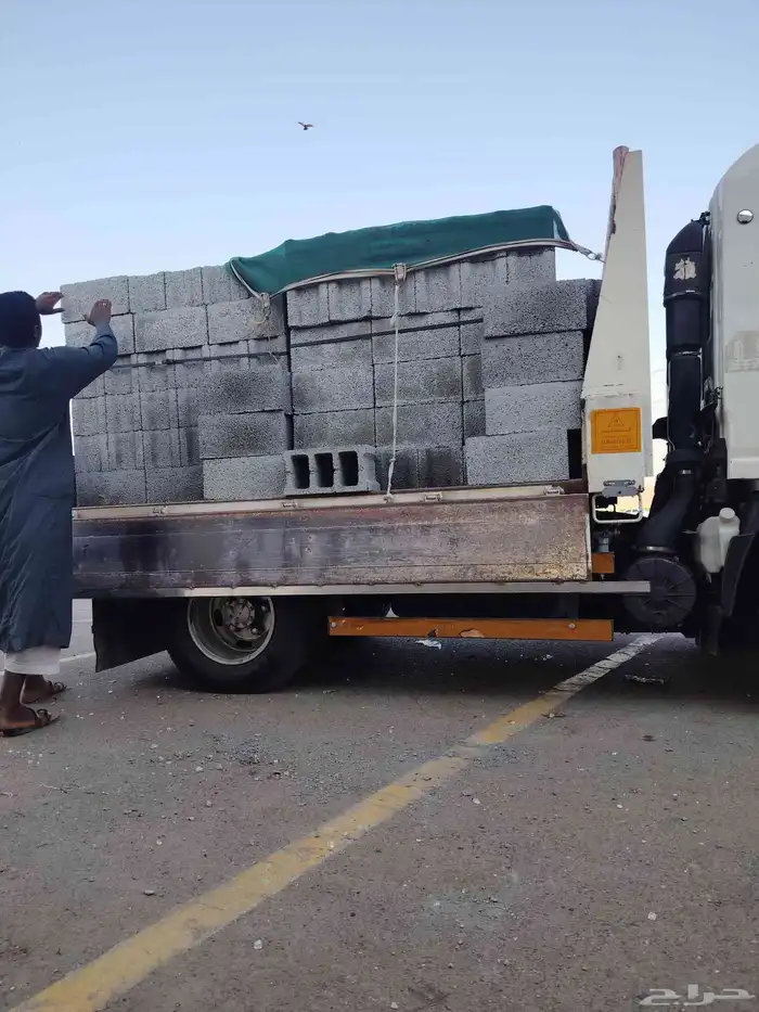 بطحا اسمنت طوب عتب بلك خرسانية نقل مخلفات 1