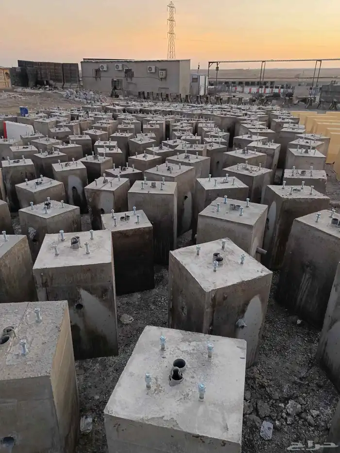 صبيات حواجز خرسانية 6