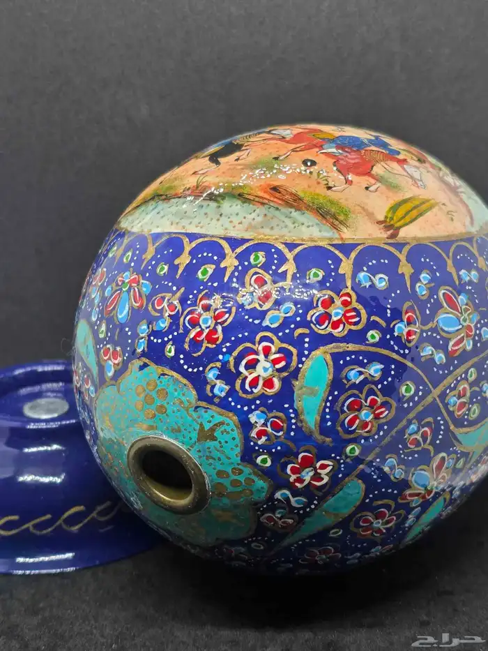 بيضة نعام طبيعيه لوحة فنية 5