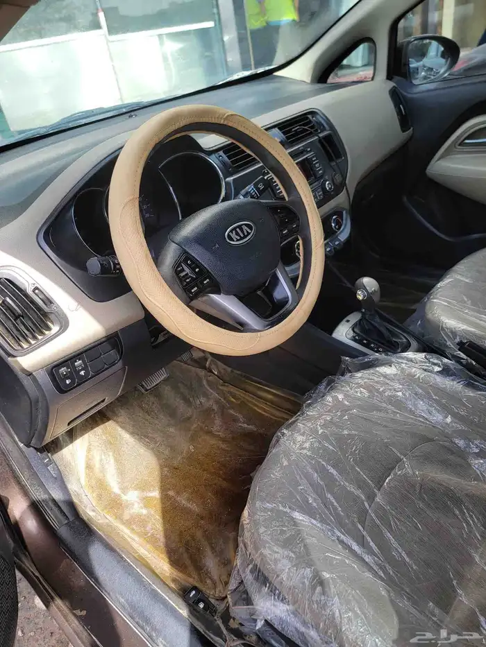 كيا ريو 2012 قير مكينه مكيف ممتاز مجدد مفحوص عداد 194الف 0